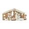 Glitzhome® 11.75" Resin "BELIEVE" Holy Family Figurine